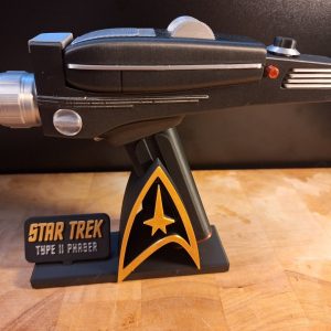 Star Trek TOS Phaser (Type2) & Display Stand