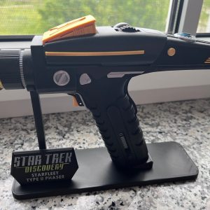 Star Trek Discovery Phaser and Stand