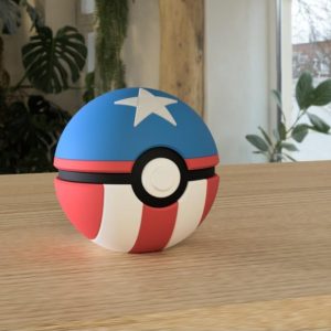 Captain America Pokeball