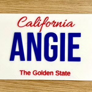 West Coast Style Personalised Name Plate