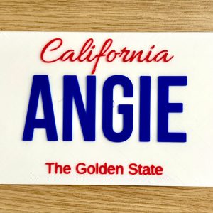 West Coast Style Personalised Name Plate