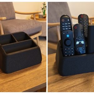 Remotes Control Caddy 3 Slot Version