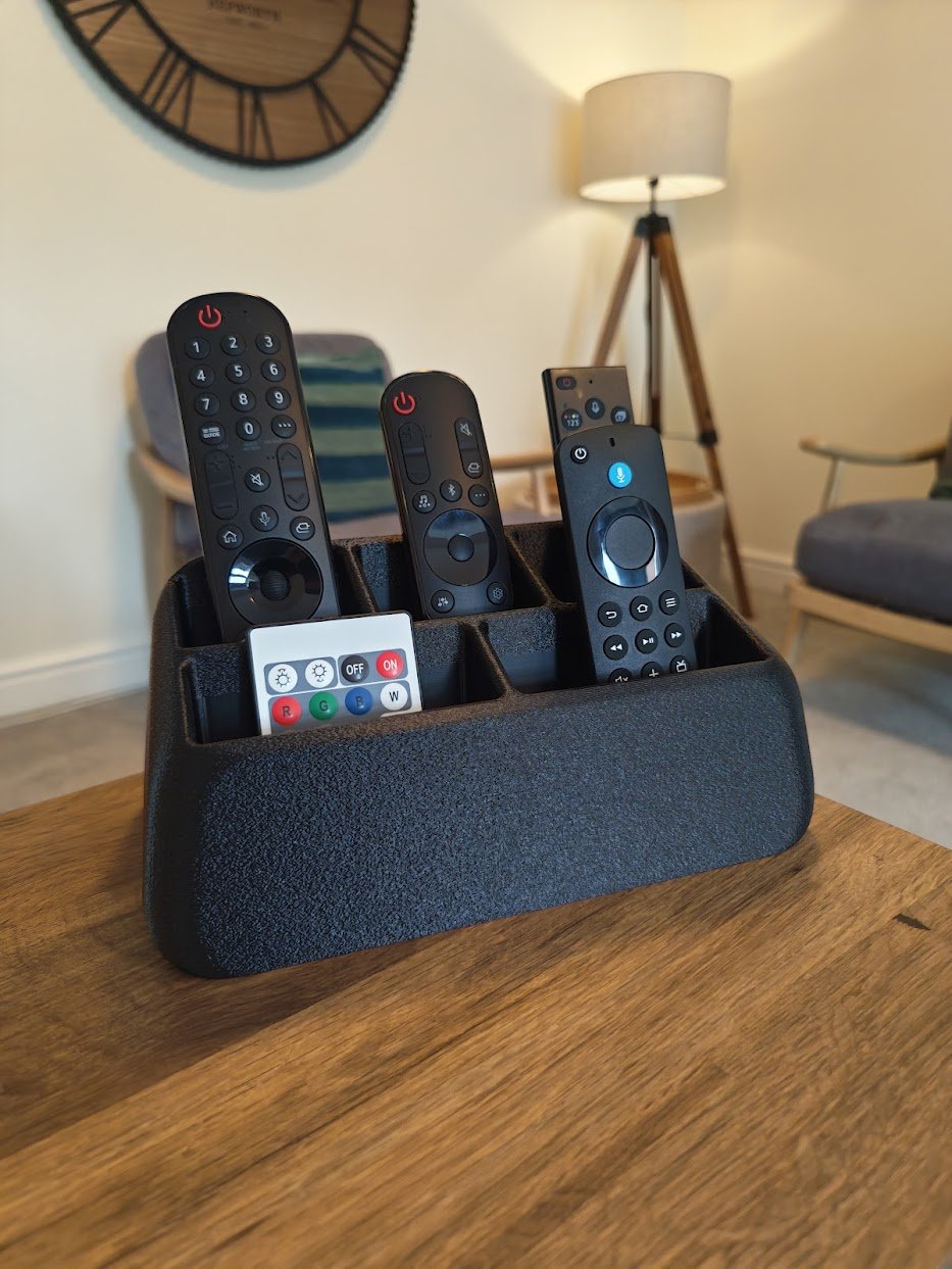 Remotes Control Caddy 5 Slot Version