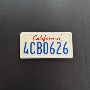 Fast and Furious License Plate - Dom's RX7
