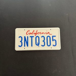 Fast and Furious License Plate - Brian's Supra