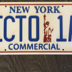 Ghostbusters ECTO 1A License Plate