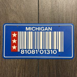 Robocop License Plate